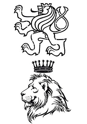 EPS 해외이미지 배너 영어 중년 백그라운드 일러스트 왕관 장식 라벨 검은색 화환 사자 물개 심볼 사인 복고 신화 암사자 웅장함 월계수 해외202004 해외일러스트 문자 꽃 컬러 포유류 프레임 성인 바다동물 암컷 파일형식 벡터 이미지허브