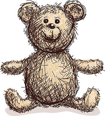 EPS 해외이미지 일러스트 장난 곰 털 선물 앉기 사람없음 컬러풀 한개 장난감 갈색 곰인형 클래식 스케치 그림 부드러움 손그림 솜털 해외202004 해외일러스트 동물 1 인형 컬러 컨셉 포유류 모션 미술 감각 파일형식 벡터 이미지허브