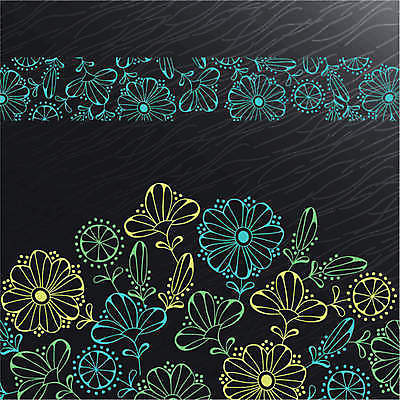 EPS 해외이미지 꽃 선 백그라운드 꽃무늬 일러스트 텍스트 프레임 사람없음 엘리먼트 해외202004 해외일러스트 식물 무늬 파일형식 벡터 이미지허브