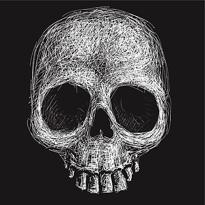 EPS 해외이미지 일러스트 해부 사람 한개 검은색 어둠 할로윈 죽음 위험 무서움 스케치 심볼 사인 그림 손그림 충격 나쁜 경고문 해골모형 호러 해외202004 해외일러스트 1 감정 컬러 컨셉 의학 경고 미술 모형 공포 파일형식 벡터 이미지허브