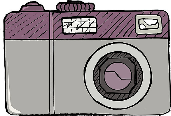 EPS 해외이미지 손 일러스트 사람 카메라 금속 디지털 장비 흰색 디지털카메라 은색 만화 스케치 오브젝트 해외202004 해외일러스트 컬러 재질 미술 신체부위 전자제품 파일형식 벡터 이미지허브