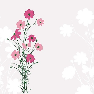 EPS 해외이미지 모양 계절 꽃 분홍색 백그라운드 잎 꽃무늬 일러스트 자연 추상 그래픽 초록색 봄 신용카드 자주색 데이지 카피스페이스 해외202004 해외일러스트 식물 컬러 무늬 금융 공백 생태계 파일형식 벡터 이미지허브