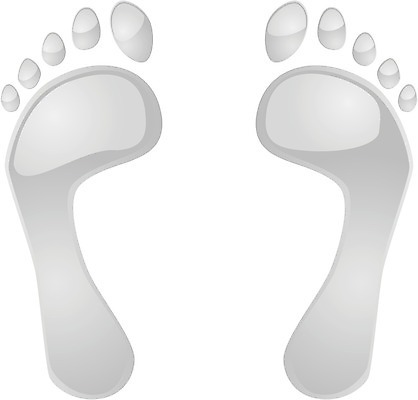 EPS 해외이미지 일러스트 발 미술 사람 그래픽 빛 반사 금속 회색 발자국 광택 양발 세련 해외202004 해외일러스트 컬러 자국 재질 문화예술 신체부위 파일형식 벡터 이미지허브