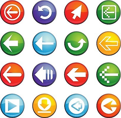 EPS 해외이미지 디자인 일러스트 놀이 화살 바닥 점 원형 왼쪽 심볼 상쾌 상승 다운로드 다음 되감기 업로드 엘리먼트 해외202004 해외일러스트 도형 감정 컨셉 방향 파일형식 벡터 이미지허브