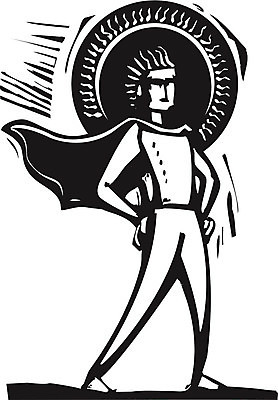 EPS 해외이미지 일러스트 이야기 희망 힘 꿈 최고 유머 망토 만화 충돌 영웅 나쁜 목판화 슈퍼히어로 해외202004 해외일러스트 감정 파일형식 벡터 이미지허브