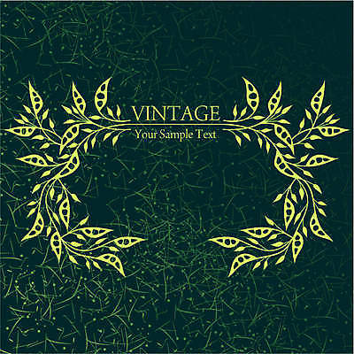 EPS 해외이미지 식물 꽃 백그라운드 잎 꽃무늬 곡선 일러스트 프레임 사람없음 해외202004 해외일러스트 선 무늬 파일형식 벡터 이미지허브