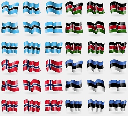 EPS 해외이미지 디자인 문화 상징 일러스트 노르웨이 세계 직물 심볼 지역 케냐 보츠와나 에스토니아 전국 강조 해외202004 해외일러스트 유럽 아프리카 파일형식 벡터 이미지허브