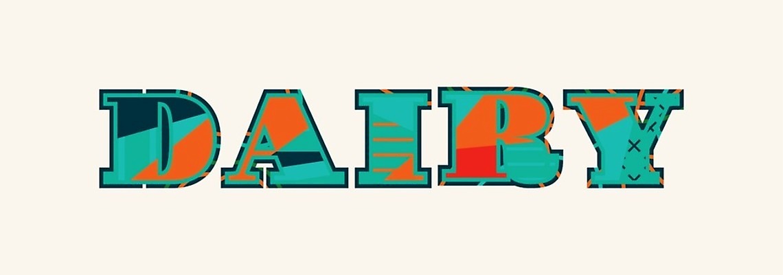 EPS 해외이미지 컨셉 일러스트 치즈 아이디어 미술 타이포그라피 단어 농장 우유 소 외양간 칼슘 테마 해외202004 해외일러스트 문자 농업 포유류 문화예술 유제품 파일형식 벡터 이미지허브