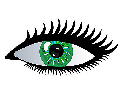 EPS 해외이미지 학생 일러스트 사람 초록색 눈썹 속눈썹 붓꽃 해외202004 해외일러스트 꽃 얼굴 컬러 파일형식 벡터 이미지허브