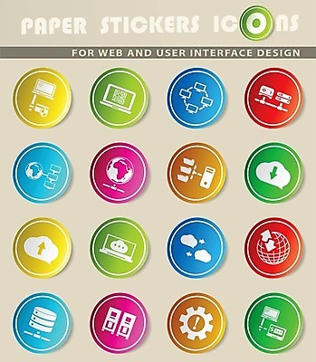 EPS 해외이미지 구름 종이 스티커 인터넷 일러스트 비즈니스 노트북 컴퓨터 세트 공책 자료 공구 네트워크 심볼 사인 보안 포트 다운로드 랜 모뎀 서버 네트워킹 해외202004 해외일러스트 자연요소 문구용품 안전 전자제품 도구 파일형식 벡터 이미지허브