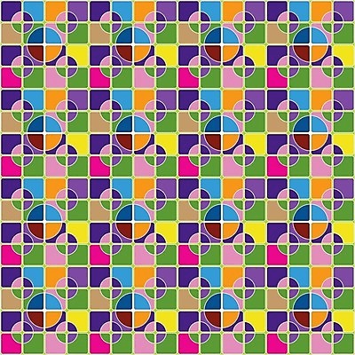 EPS 해외이미지 모양 디자인 백그라운드 패턴 일러스트 벽지 추상 그래픽 장식 컬러풀 거품 수확 직물 원형 인쇄 질감 복고 정사각형 심플 오해 해외202004 해외일러스트 도형 컬러 무늬 농업 파일형식 벡터 이미지허브