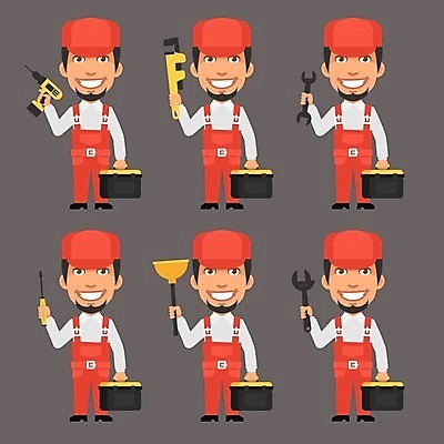 EPS 해외이미지 캐릭터 디자인 산업 유니폼 일러스트 비즈니스 미술 사람 그래픽 세트 공구 스패너 업무 플랫 감독 만화 수집 가득함 오브젝트 클립 건축업자 마스코트 배관공 캐리커처 캡모자 해외202004 해외일러스트 일러캐릭터 직업 모자_잡화 옷 건축 문화예술 도구 작업 그림 파일형식 벡터 이미지허브