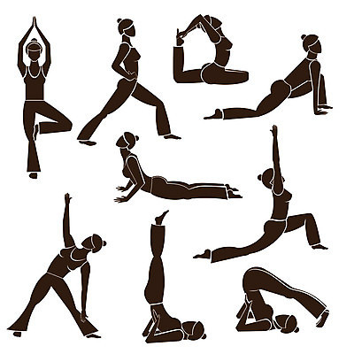 EPS 해외이미지 나무 실루엣 스포츠 포즈 신체 일러스트 요가 운동 화목 개 비둘기 아사나자세 해외202004 해외일러스트 식물 웰빙 컨셉 포유류 조류 촬영기법 건강 요가자세 파일형식 벡터 이미지허브