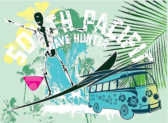 EPS 해외이미지 라이프스타일 영어 실루엣 파도 일러스트 자동차 해골 타이포그라피 사람없음 초록색 서핑보드 서핑 서퍼 해골모형 해외202004 해외일러스트 문자 육상교통 바다 컬러 운동선수 뼈 촬영기법 생활 모형 수상스포츠 보드_스포츠 파일형식 벡터 이미지허브