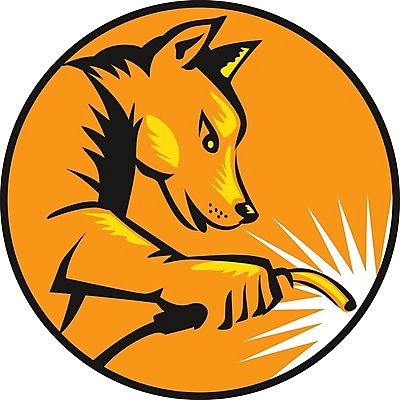 EPS 해외이미지 동물 산업 야생동물 일러스트 노동자 그래픽 원형 복고 판매원 고립 용접 용접공 해외202004 해외일러스트 도형 직업 파일형식 벡터 이미지허브
