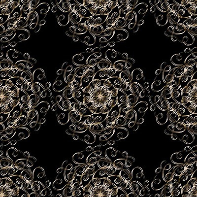 EPS 해외이미지 템플릿 꽃 종이 백그라운드 꽃무늬 패턴 곡선 일러스트 벽지 추상 기술 미술 장식 검은색 골동품 직물 원형 화려 황금 고급 우아함 짐싸기 구식 바로크 스타일 해외202004 해외일러스트 도형 식물 선 컬러 컨셉 무늬 문화예술 파일형식 벡터 이미지허브