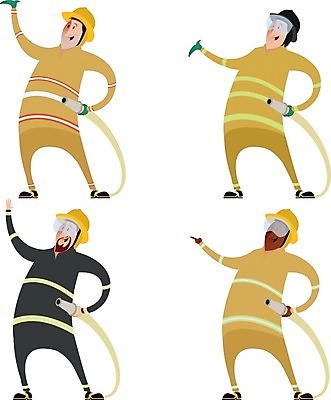 EPS 해외이미지 클립아트 직업 캐릭터 옷 남자 유니폼 일러스트 불 노동자 미술 안전 사람 빨간색 물 노란색 장비 코트 흰색 긴급 업무 구출 보호 헬멧 만화 소방관 서비스 그림 스프레이 호스 영웅 소화기 소화전 고립 헬프 해외202004 해외일러스트 일러캐릭터 자연요소 컬러 컨셉 문화예술 외투 작업 도움 안전장비 보호장비 구조원 소방 파일형식 벡터 이미지허브