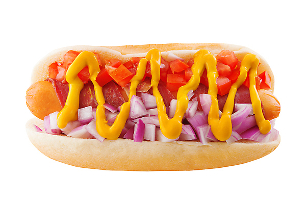 포토 JPG 해외이미지 토마토 실내 사람없음 머스터드 흰배경 핫도그 적양파 해외202004 해외포토 음식 백그라운드 채소 양파 패스트푸드 내부 흰색 소스_음식 파일형식 이미지허브