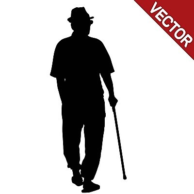 EPS 해외이미지 라이프스타일 할아버지 노년 남자 실루엣 일러스트 지팡이 사람 성인 산책 고통 흰색 막대기 보행자 장애인 느림 세대 장애 고립 돌봄 연금 옛날 조부모 노화 해외202004 해외일러스트 감정 컬러 컨셉 가족 모션 휴식 촬영기법 생활 파일형식 벡터 이미지허브