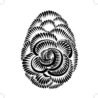 EPS 해외이미지 디자인 꽃 백그라운드 잎 일러스트 부활절 미술 사람없음 검은색 부활절계란 해외202004 해외일러스트 식물 기념일 컬러 문화예술 계란 파일형식 벡터 이미지허브