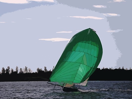 EPS 해외이미지 구름 호수 스포츠 요트 일러스트 하늘 바람 항해 기술 물 파란색 힘 레이싱 돛 해외202004 해외일러스트 자연요소 컬러 배_교통 날씨 시합 파일형식 벡터 이미지허브