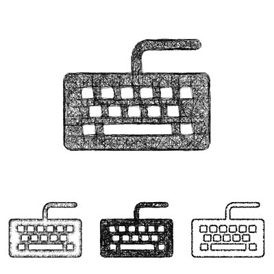 EPS 해외이미지 디자인 알파벳 곡선 일러스트 열쇠 노트북 전자제품 컴퓨터 세트 픽토그램 사무실 웹 장비 타이핑 키보드 낙서 스케치 심볼 흔적 사인 그림 멀티미디어 엘리먼트 입력 제어 키패드 하드웨어 스타일 해외202004 해외일러스트 영어 선 인터넷 비즈니스 미술 파일형식 벡터 이미지허브