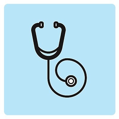 EPS 해외이미지 일러스트 청진기 의사 플랫 만화 심플 해외202004 해외일러스트 의료기기 의료진 파일형식 벡터 이미지허브