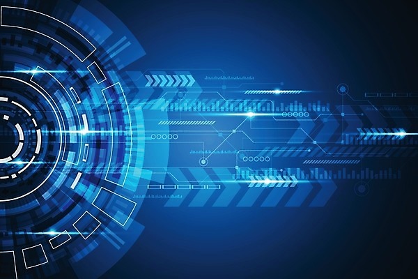 EPS 해외이미지 디자인 컨셉 일러스트 추상 미래 사람없음 그래픽 파란색 디지털 해외202004 해외일러스트 컬러 무늬 파일형식 벡터 이미지허브