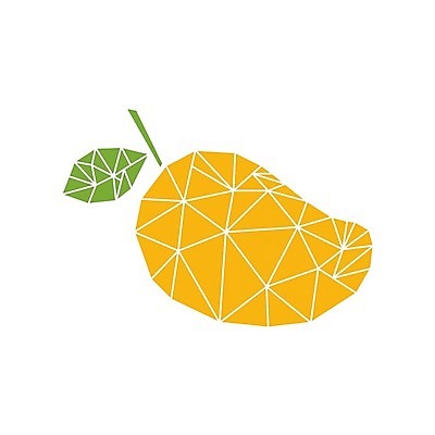 EPS 해외이미지 과일 일러스트 신선 망고 해외202004 해외일러스트 열대과일 파일형식 벡터 이미지허브