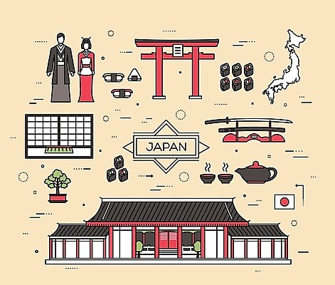 EPS 해외이미지 나무 전통 옷 아시아 문화 여행 일러스트 밥 휴가 주택 인종 건물 초밥 궁전 벚꽃 깃발 사찰 도자기 의식 칼 차 도쿄 기모노 찻주전자 땅 복고 상승 동쪽 분재 게이샤 사무라이 전국 해외202004 해외일러스트 식물 건축물 꽃 나라 음료 음식 컨셉 고건축 종교건축 주전자 사람 일본 일본전통의상 방향 일본음식 파일형식 벡터 이미지허브