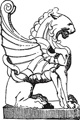 EPS 해외이미지 선 날개 일러스트 미술 앉기 검은색 수확 흰색 그림 판화 산티아고 암사자 해외202004 해외일러스트 컬러 농업 모션 문화예술 사자 암컷 파일형식 벡터 이미지허브