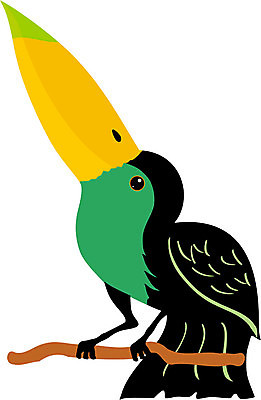 EPS 해외이미지 동물 캐릭터 행복 일러스트 조류 컬러풀 숲 만화 고립 해외202004 해외일러스트 일러캐릭터 감정 컬러 파일형식 벡터 이미지허브