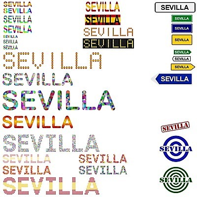 EPS 해외이미지 디자인 여행 일러스트 텍스트 추상 화살 타이포그라피 그래픽 장식 세트 여행객 깃발 기록 도시 원형 이름 스페인 편지 수집 심볼 사인 정사각형 모자이크 우표 고립 스페인어 안달루시아 스타일 해외202004 해외일러스트 도형 문자 유럽 무늬 사람 파일형식 벡터 이미지허브