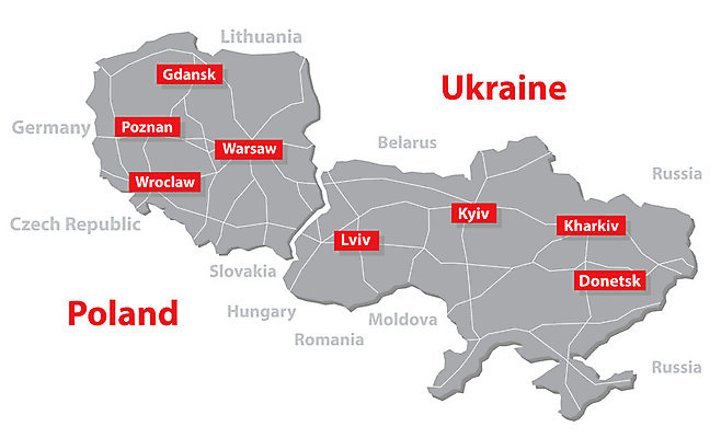 EPS 해외이미지 디자인 유럽 스포츠 백그라운드 지도 일러스트 공 놀이 미술 파란색 노란색 검은색 축구 유로 게임 흰색 깃발 도시 연도 심볼 주인 폴란드 브로츠와프 엘리먼트 우크라이나 토너먼트 바르샤바 해외202004 해외일러스트 나라 컬러 돈 문화예술 구기 파일형식 벡터 이미지허브