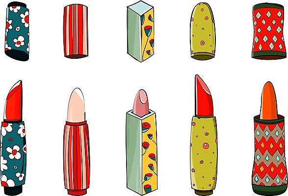 EPS 해외이미지 디자인 여자 얼굴 백그라운드 일러스트 장식 세트 컬러풀 유행 화장품 립스틱 흰색 화려 팔레트 만화 스케치 수집 오브젝트 그림 광택 고립 돌봄 엘리먼트 스타일 해외202004 해외일러스트 컬러 컨셉 모션 미술 사람 신체부위 뷰티 파일형식 벡터 이미지허브