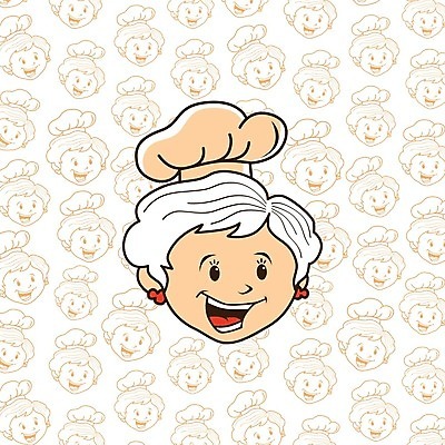 EPS 해외이미지 행복 할머니 일러스트 엄마 주택 요리 미소 식당 요리사 레시피 옛날 핸드메이드 해외202004 해외일러스트 직업 여자 노년 감정 가족 표정 건물 상점 파일형식 벡터 건축물 관계 사람 성인 건축 이미지허브