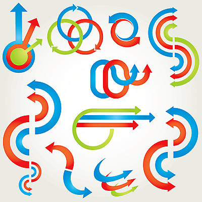 EPS 해외이미지 디자인 일러스트 비즈니스 모션 화살 그림자 장식 빨간색 세트 3D 환경 웹 재활용 정보 가리킴 원형 연결 수집 방향 심볼 사인 엘리먼트 해외202004 해외일러스트 도형 컬러 인터넷 손짓 디지털합성 친환경 파일형식 벡터 이미지허브