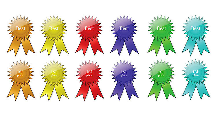 EPS 해외이미지 리본 스포츠 올림픽 일러스트 성공 이벤트 빨간색 빛 금속 경쟁 도전 게임 흰색 축하 우승 발표 황금 트로피 메달 심볼 활 명예 고립 등급 승자 챔피언 필승 해외202004 해외일러스트 컬러 컨셉 재질 놀이 최고 상_우승 상_상패 파일형식 벡터 이미지허브