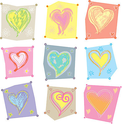 EPS 해외이미지 디자인 일러스트 발렌타인데이 나선형 사랑 소용돌이 하트 심볼 해외202004 해외일러스트 모양 감정 무늬 데이이벤트 회오리 파일형식 벡터 이미지허브