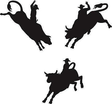 EPS 해외이미지 동물 남자 일러스트 그래픽 소 카우보이 승차 황소 복고 로데오 라이더 해외202004 해외일러스트 포유류 모션 사람 파일형식 벡터 이미지허브