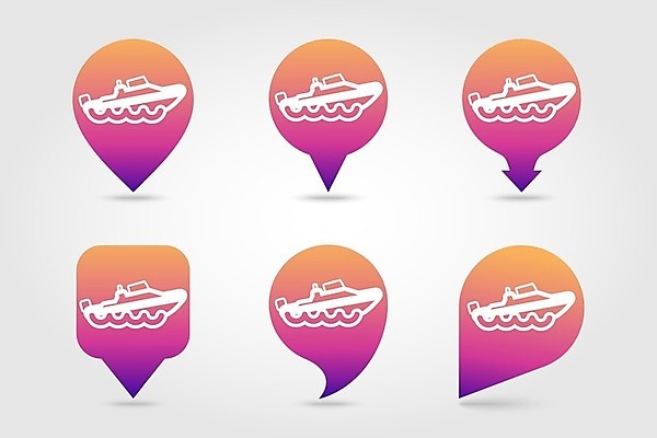 EPS 해외이미지 스포츠 바다 여행 지도 요트 일러스트 휴가 항해 물 여름 보트 심볼 사인 속도 위치 모터보트 뱃놀이 충고 해외202004 해외일러스트 자연요소 계절 배_교통 전통놀이 파일형식 벡터 이미지허브