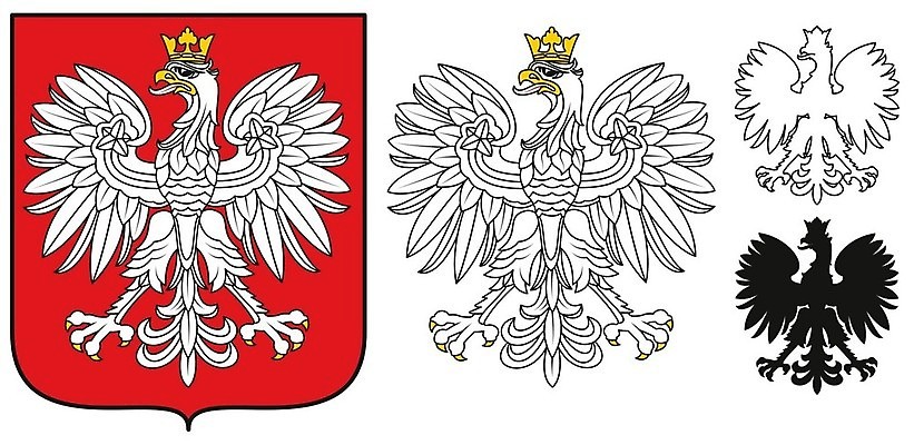 EPS 해외이미지 유럽 날개 일러스트 조류 왕관 빨간색 흰색 심볼 독수리 방패 층 폴란드 고립 엘리먼트 바르샤바 해외202004 해외일러스트 동물 나라 컬러 파일형식 벡터 이미지허브