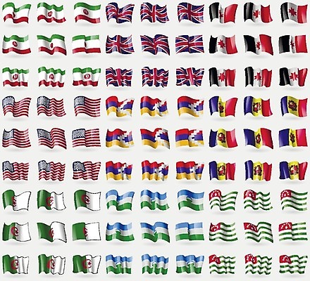 EPS 해외이미지 디자인 문화 상징 일러스트 휴가 미국 직물 심볼 지역 안도라 알제리 이란 전국 해외202004 해외일러스트 북아메리카 중동 아프리카 파일형식 벡터 이미지허브