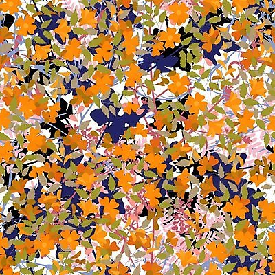 EPS 해외이미지 식물 디자인 꽃 백그라운드 잎 꽃무늬 패턴 오렌지 일러스트 자연 벽지 그래픽 정원 벚꽃 황무지 얽힘 타일 내추럴 엘리먼트 해외202004 해외일러스트 무늬 과일 생태계 파일형식 벡터 이미지허브