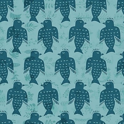 EPS 해외이미지 디자인 백그라운드 패턴 일러스트 조류 사람없음 그래픽 초록색 파란색 화려 오브젝트 심플 스타일 해외202004 해외일러스트 동물 컬러 컨셉 무늬 파일형식 벡터 이미지허브