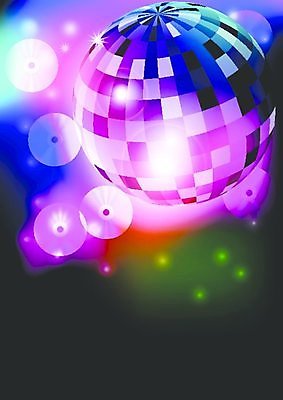 EPS 해외이미지 음악 백그라운드 일러스트 공 불꽃 빛 파티 거울 축하 춤 야간 DJ 클럽 복고 디스코 광 여의주 유흥 해외202004 해외일러스트 자연요소 컨셉 불 문화예술 이벤트 파일형식 벡터 이미지허브