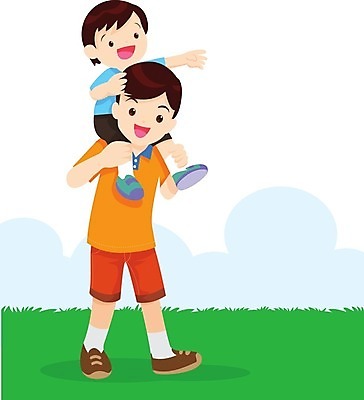 EPS 해외이미지 남자 행복 아들 어린이 백그라운드 일러스트 가족 함께함 사랑 미소 사람 앉기 소년 잡기 아빠 만화 어깨 고립 해외202004 해외일러스트 감정 컨셉 관계 모션 표정 신체부위 파일형식 벡터 이미지허브