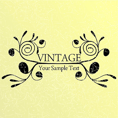 EPS 해외이미지 식물 꽃 백그라운드 잎 꽃무늬 곡선 일러스트 프레임 사람없음 해외202004 해외일러스트 선 무늬 파일형식 벡터 이미지허브