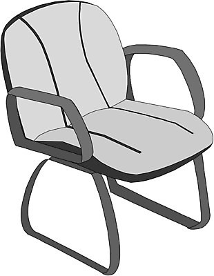 EPS 해외이미지 클리핑패스 가구 의자 일러스트 주택 금속 흰색 우아함 가죽 자르기 오브젝트 싱글 고립 철강 스타일 해외202004 해외일러스트 컬러 생활용품 컨셉 모션 재질 건물 파일형식 벡터 이미지허브