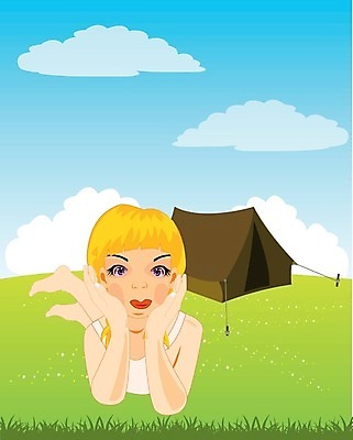 EPS 해외이미지 식물 구름 꽃 일러스트 자연 휴식 관리 사람 풍경 여름 뜨거움 허브 입술 거짓말 해외202004 해외일러스트 자연요소 계절 컨셉 신체부위 생태계 파일형식 벡터 이미지허브